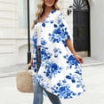 thumbnail image 2 of Womens Kimono Cardigans Beach Cover ups Swimwear Puff Sleeve Loose Casual Beach Cover Summer Tops Multicolor A L, 2 of 7