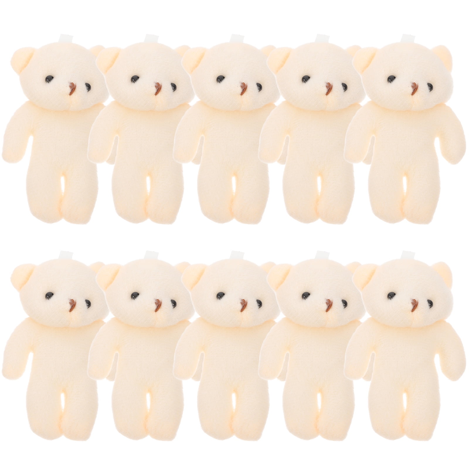 Sotiff 12 Mini Osos De Peluche De 4 Pulgadas Pequeño Oso Peludo Muñeca