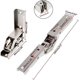 thumbnail image 2 of 2pcs Stainless Steel 90 Degree Folding Shelf Hinge Concealed Bracket Table Support Hinge Furniture Accessories Folding Shelves, 2 of 4