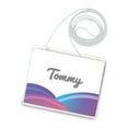 thumbnail image 4 of Name Badge Kits Top Load, 4 x 3, Clear, Elastic Cord, 50/Box, 4 of 5