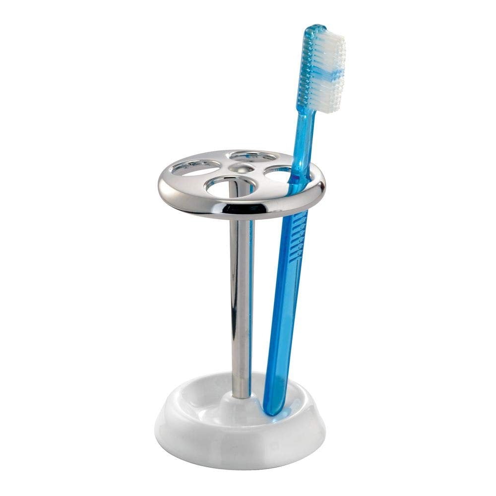 InterDesign York Holder holds upto 4 toothbrushes