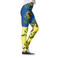thumbnail image 3 of Gibobby Leggings térmicos para mujer Mallas con estampado de girasol para mujer, mallas deportivas de Yoga con Control para mujer, mallas de talle(Azul,CH), 3 of 5
