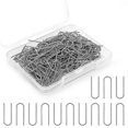 thumbnail image 1 of 150 Pieces High Temperature Nichrome Wire Jump Rings, U Hanger Hooks For Hobbyists Diy Pendant,orna, 1 of 5