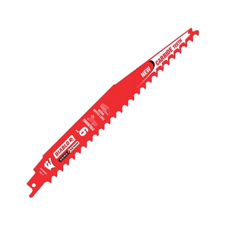 Diablo Demo Demon 9 in. Carbide Reciprocating Saw Blade 3 TPI 1 each