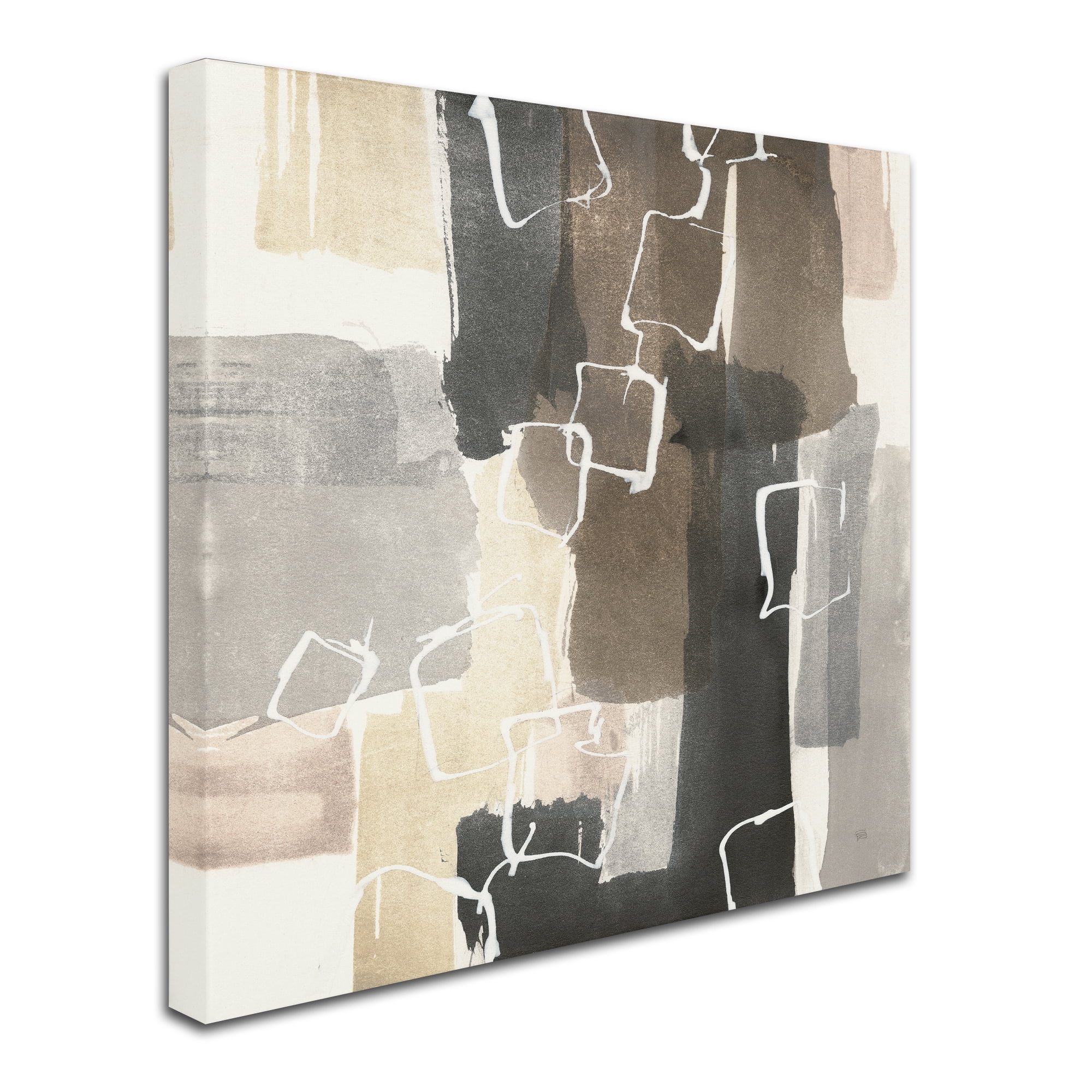 Trademark Fine Art 'Dancing Squares II' Canvas Art by Chris Paschke