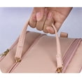 thumbnail image 4 of JOELY Makeup Bag, Waterproof Makeup Organizer, Large Capacity Cosmetic Bag, Cosmetic Case Storage Handle Organizer Travel Kit - Pink, 4 of 4