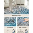 thumbnail image 5 of Water Ripple Area Rug for Bedroom 5x7 Ft Summer Ocean Beach Sand Seabed Super Soft fuzzy Throw Rug Non-Slip Fluffy Plush Indoor Floor Carpet for Living Room Nursery Home Decor, 5 of 8