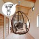 thumbnail image 2 of Heavy Ceiling Hook Stainless Steel 450 Kg Capacity 360 Rotation, Hooks Swing Suspension With Screw Fixing For Hanging Chair, Swing, Yoga Towel, Punchi, 2 of 5