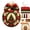 #01-Christmas Tree, variant on KRONDO Christmas Patchwork Ornament DIY Kit, 5.9" Fabric Craft Set for Holiday Tree, Mantel & Gift Display