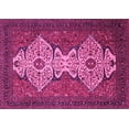 thumbnail image 1 of Ahgly Company Indoor Rectangle Abstract Pink Modern Area Rugs, 4' x 6', 1 of 4