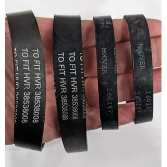 2 Hoover Concept Powerdrive & Brushroll Belts 38528008 160147 40201030 40201049