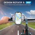thumbnail image 4 of ShenMo Bike Phone Holder, 360° Rotating Motorcycle Phone Holder, Quick Release Compatible with 4.0" - 6.7" Smartphones, 4 of 5