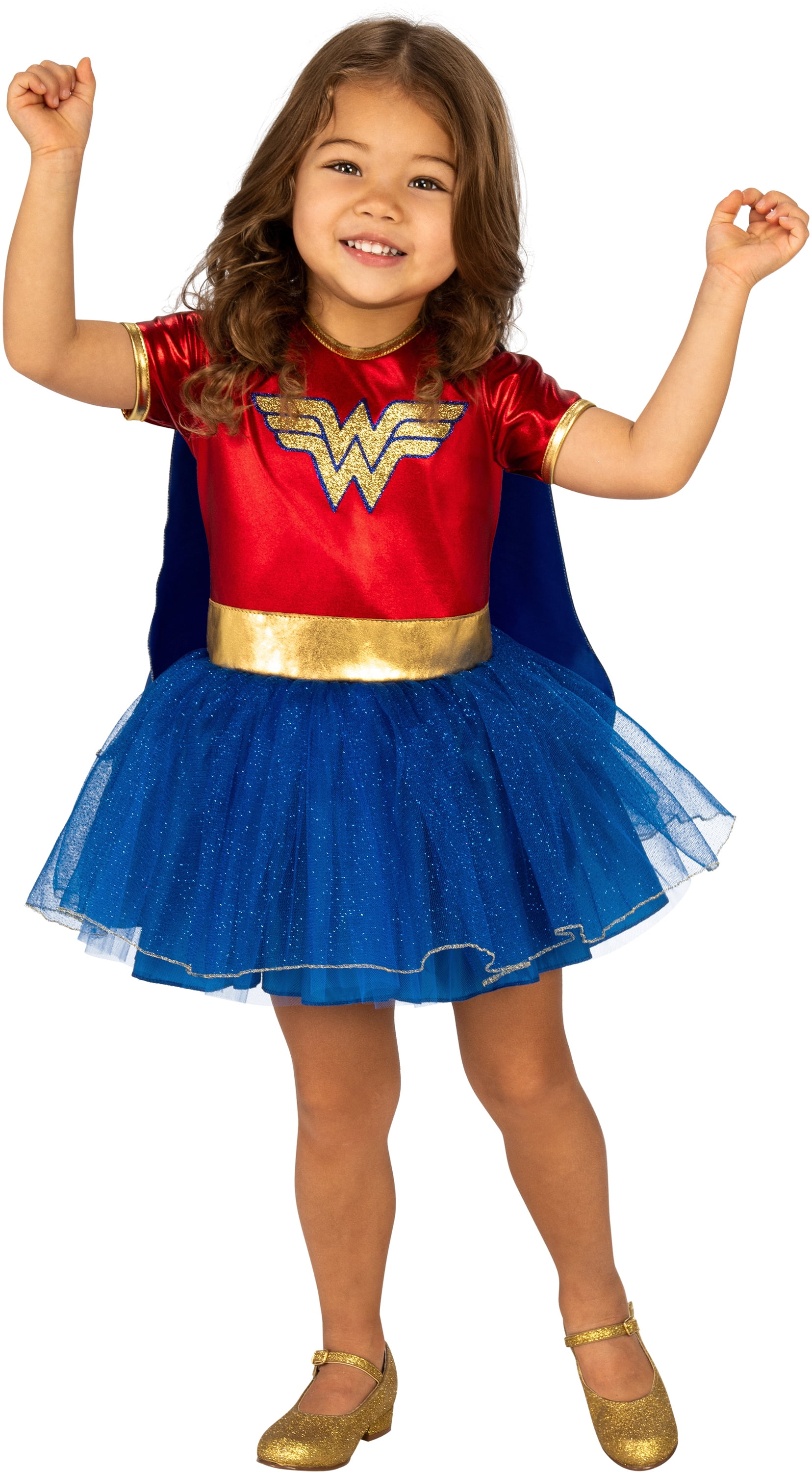 Warner Bros. Girls Wonder Woman Halloween Costume 4T
