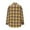 A-Yellow, variant on Plaid Fleece Jackets Women - Women's Casual Flannel Plaid Jackets, Women Button-up Long Sleeve Shirt Jackets Coats with Pockets Loose Blouses