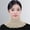 Beige, variant on Women's Double Layer Thickened Knitted Neck Collar - Warm All-Season Scarf for Winter, Spring, Fall