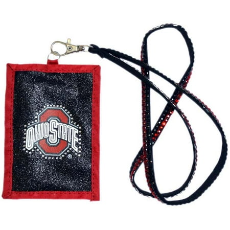 NCAA - Ohio State Buckeyes Beaded Lanyard Wallet
