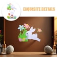thumbnail image 3 of ELAYARD Bunny Party Decorations, Multi-Color Non-Woven, Charming Festive, Easy to Use, 2Pcs, 3 of 8