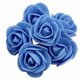 thumbnail image 1 of Toystoory Paquete de 500 rosas artificiales, ramo de decoración de flores, de flores falsas, accesorio artesanal para propuesta de compromiso, Decoración azul real Toystoory HA010900-02, 1 of 6