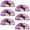 Multicolored 4, variant on PhooArto 6 Pcs Cup Drawer Pulls, Fantasy Rainbow Stars Unicorn Shell Shape Handles Cabinet Knobs for Dresser Cupboard Closet Wardrobe with Screws