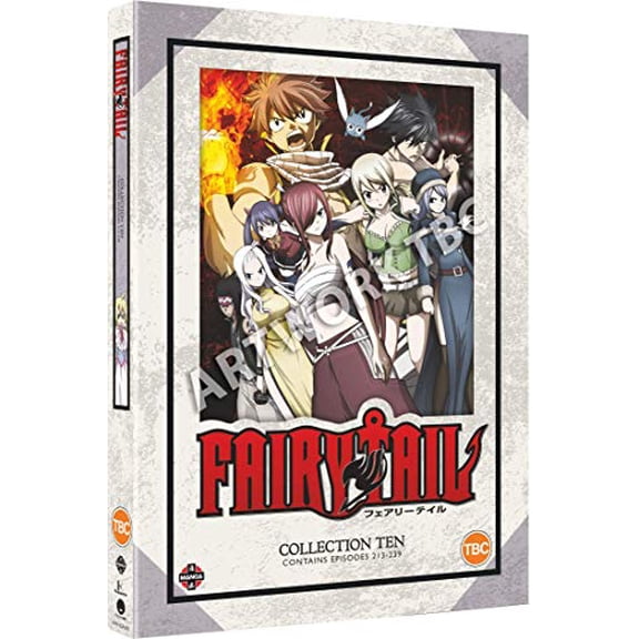 Fairy Tail Collection 10 (Episodes 213-239l) (DVD)