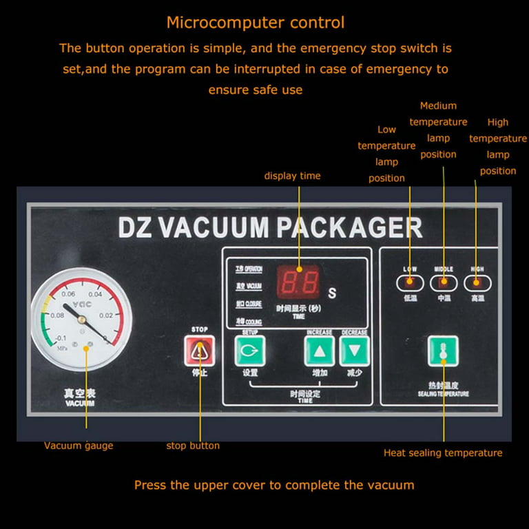 VacMaster VP400 Double Chamber Vacuum Sealing Machine - Vacuum Sealers  Unlimited