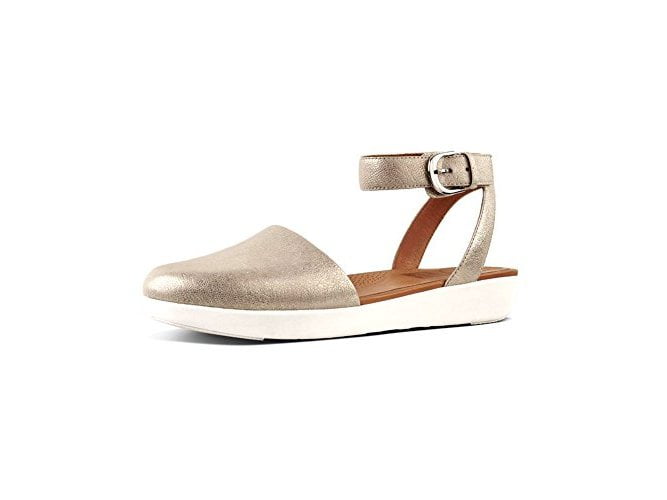 FitFlop Womens Cova Leather Closed Toe 