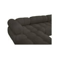 thumbnail image 5 of Meridian Furniture Ames Brown Boucle Fabric Modular Sectional, 5 of 12