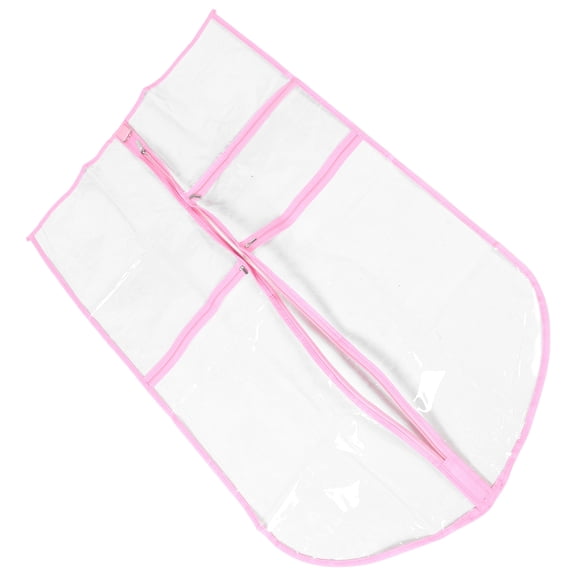 HOMEMAXS Clear Dance Garment Bags Kids Dance Costume Garment Bag Hanging Clothes Storage For Dancers Travel Dance Competition For Dress Uniform