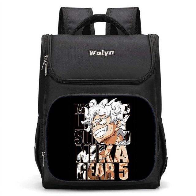 One Piece schoolbag Luffy Zoro boys backpack elementary school students 123456 grades large capacity three-dimensional double-layer bag