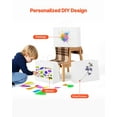 thumbnail image 5 of Paper Bags with Handles 50Pcs 16x6x12 in Party Shopping Bag White 16x6x12 inch 50 PCS, 5 of 9