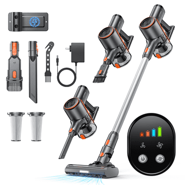 Lazyswan Cordless Vacuum Rechargeable Stick Vacuum Lightweight for Carpet Hardfloor Pet Hair Home, LS-S1