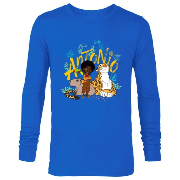 Disney Encanto Antonio with Animal Friends - Long Sleeve T-Shirt for Men - Customized-Royal