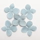 thumbnail image 4 of 200 piezas de flores artificiales perfecl para accesorios de manualidades DIY decoración de bodas Gris Pétalos de flores, 4 of 8