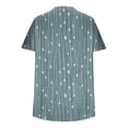 thumbnail image 4 of frariair ​Cotton Linen Casual Blouse Featuring Retro Embroidery Perfect For Artisan Market Visits​ Dark Gray, 4 of 5