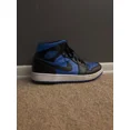 thumbnail image 3 of Size 9 - A i r-Jor-dan 1 Mid Black Royal Blue, 3 of 6