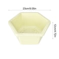 thumbnail image 3 of Hexagon Planter Pot Thickened Modern Plastic Flower Container with Drainage Hole for Indoor Outdoor Balcony Garden Home, 3 of 6