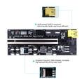 thumbnail image 4 of Maoww PCI-E 1x à 6x Carte Exender Adaptateur USB avec Indicateur LED Composant Type 2 1Ensemble, 4 of 6