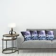 thumbnail image 3 of Ambesonne Nature Throw Pillow Cover 4 Pack, Mystic Dark Sky Scenery, 16", Blue Purple, 3 of 7