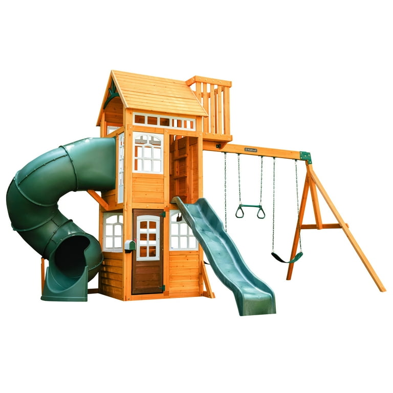 Kidkraft Toys R Us Outdoor Playsets KidKraft McKinley Wooden Swing