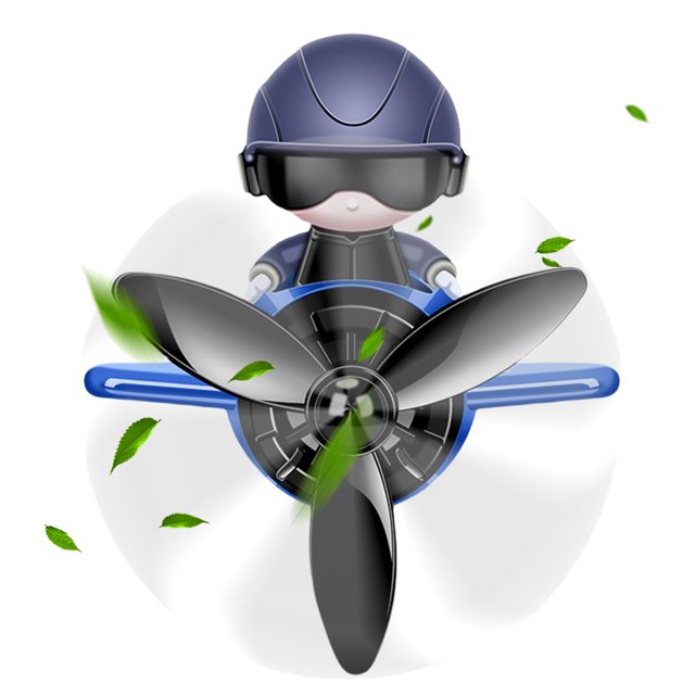 Ambientador Aire Piloto Mini Astronauta Aromaterapia para Coche Aromas Larga Duración