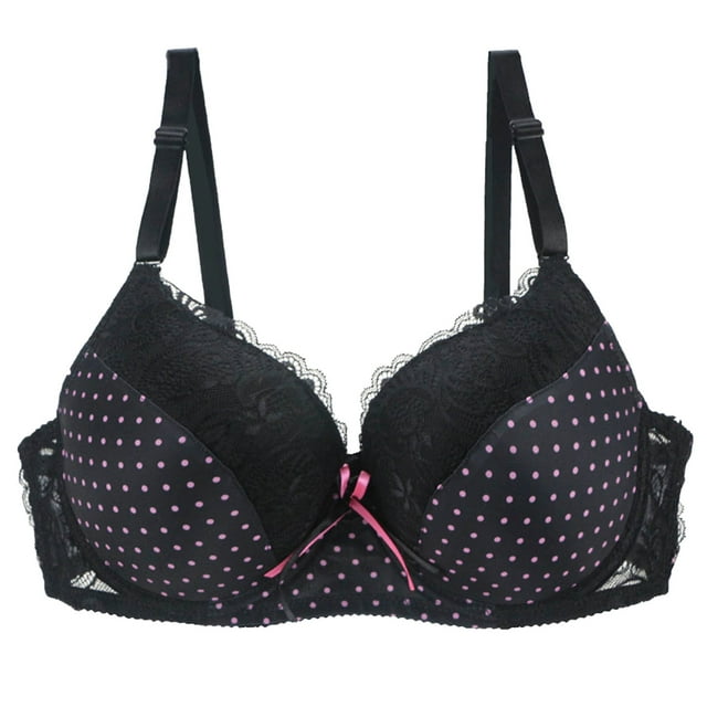 Soutien-gorge à Armatures Grande Taille avec Bretelles Réglables en Dentelle Aguichant pour Femmes