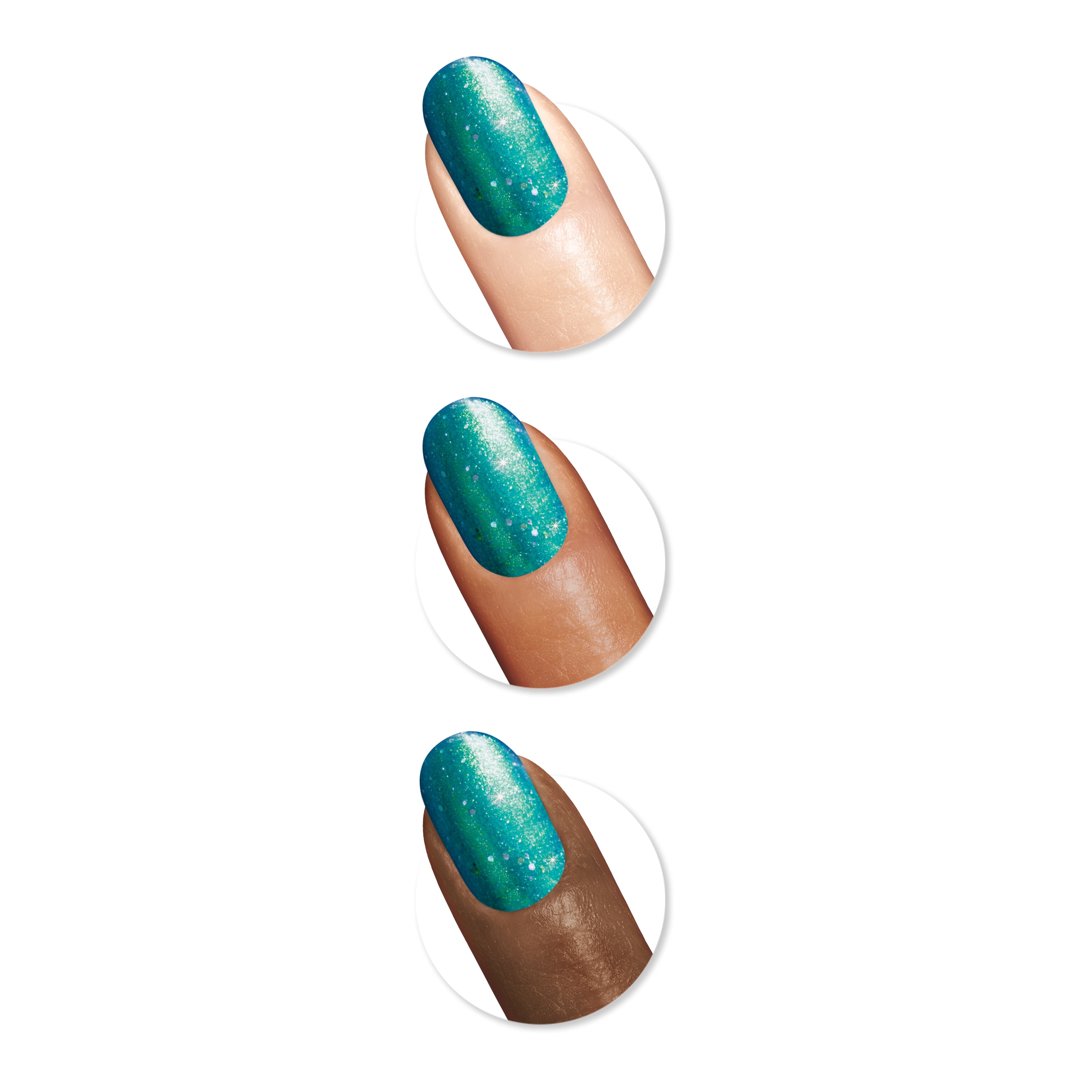 Sally Hansen Insta-Dri Nail Polish, Jade Jewel, Quick-Dry Nail Polish, Easy to Apply, 0.31 fl. oz