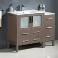 thumbnail image 2 of Fresca Torino 42" Modern Bathroom Cabinets with Integrated Sink in Gray Oak, 2 of 3