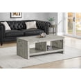 thumbnail image 2 of Monarch Specialties - Coffee Table, 44"L, Cocktail, Rectangular, Living Room, Rustique Grey Laminate, Transitional, 2 of 5