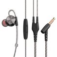 thumbnail image 1 of Auriculares QKZ QKZ DM10 Auriculares internos de 3,5 mm Subwoofer de graves Auriculares con cable de metal Control de línea de succión magnética con micrófono Auriculares deportivos Auriculares QKZ Auriculares, 1 of 7
