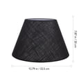 thumbnail image 2 of Household Cloth Lampshade Checkered Fabric 1 Set, 2 of 9