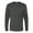 Black Heather, variant on Jerzees Men's 50/50 Cotton/Poly Long Sleeve T-Shirt - 29LS