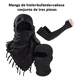 thumbnail image 3 of 3 Bufandas Palestinas Algodón+balaclava+mangas Unisex Malubero, Negro, 3 of 5