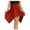 Red, variant on YIZYIF Womens Latin Dance Skirt Irregular Hem Ballroom Tango ChaCha Dance Costume White M