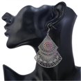 thumbnail image 2 of Pendientes coloridos de acero inoxidable con agujeros., 2 of 2
